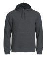 Heren Hoodie Clique Classic Anthracite melange